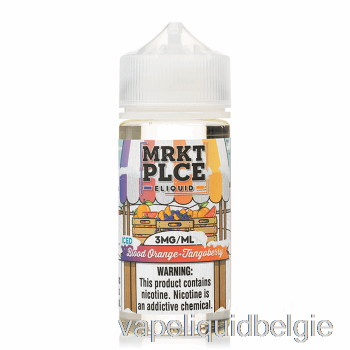 Vape België Ijs Bloedsinaasappel Tangobes - Mrkt Plce - 100ml 3mg